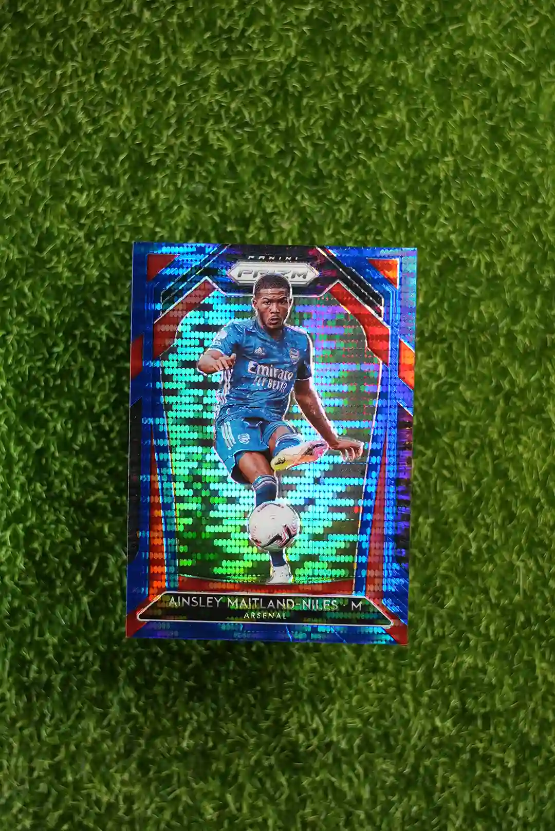 2020 Prizm Ainsley Maitland-Niles Blue Prizm