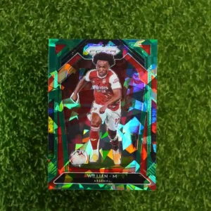 2020-21 Panini Prizm Premier League Soccer Willian Green Hyper Prizm #41
