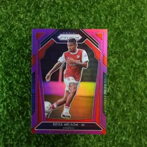 2020-21 Panini Prizm Premier League Soccer Reiss Nelson Purple Prizm #37