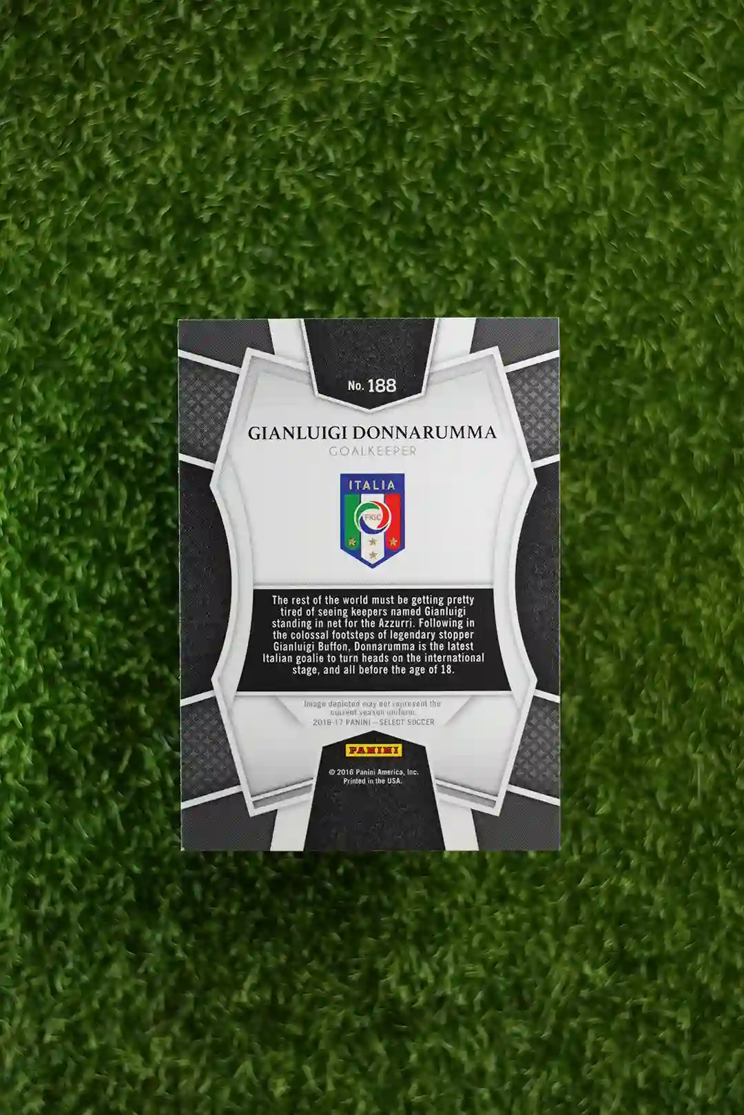 2017-18 Select Gianluigi Donnarumma #188 - Image 2