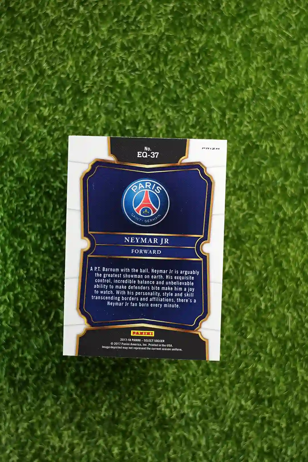 2017-18 Select Neymar Jr Prizm EQ-37 - Image 2