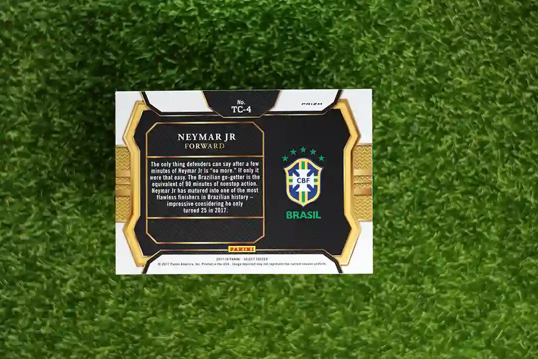 2017-18 Panini Select Soccer Neymar Jr Team Colors No TC-4 - Image 2