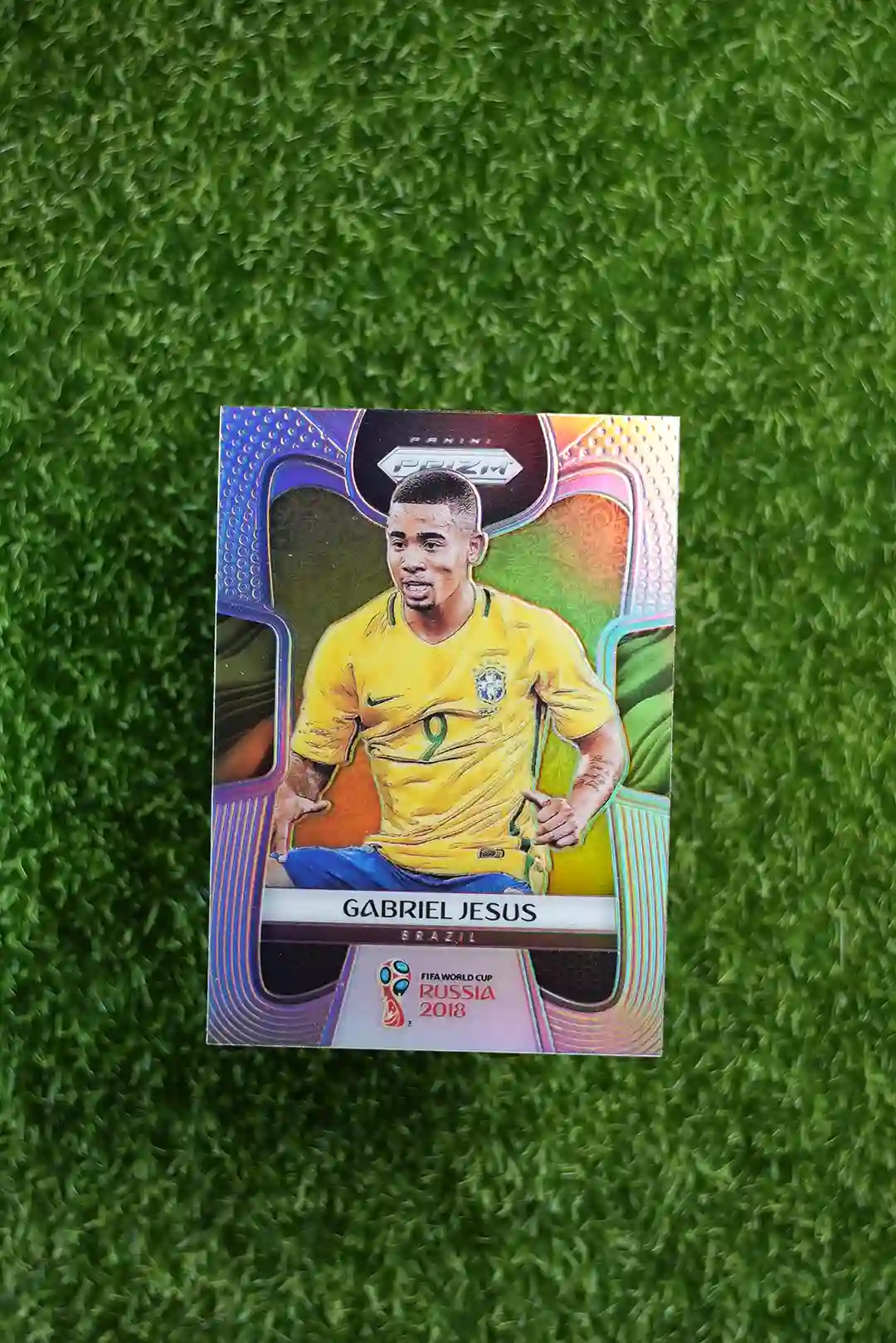 2018 Panini Prizm World Cup Soccer Gabriel Jesus Base No 32