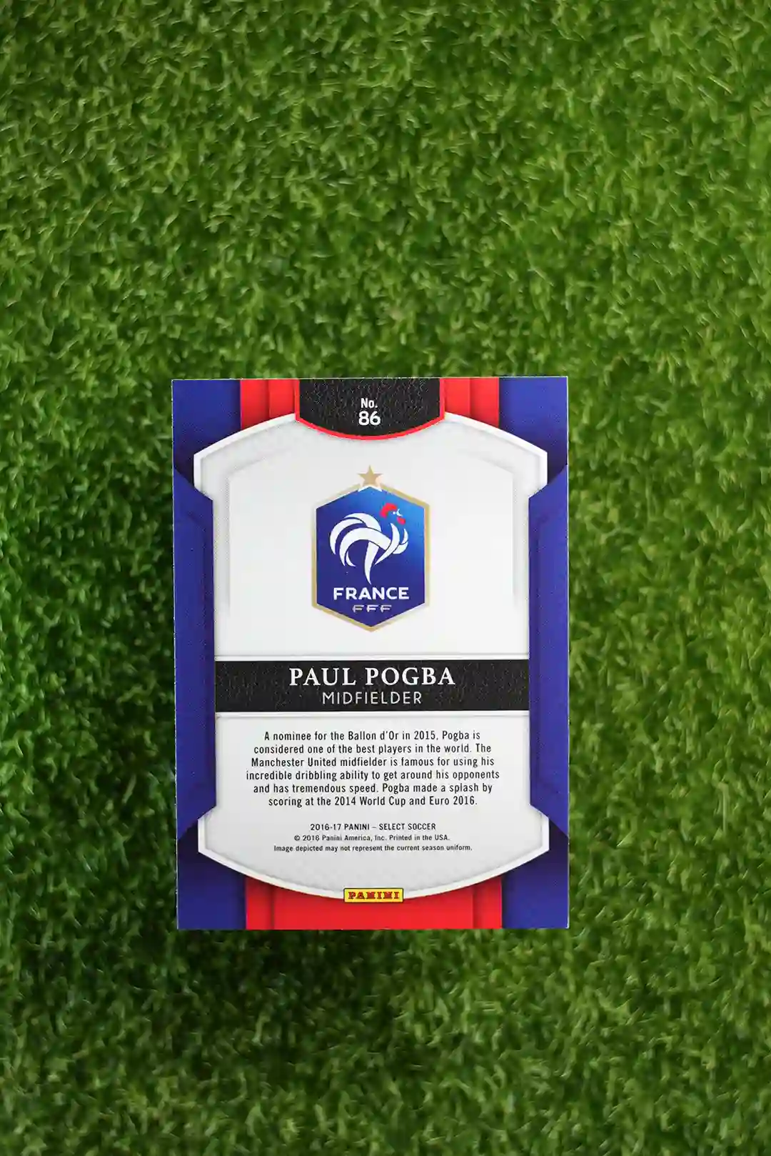2016-17 Select Soccer Paul Pogba Parallel - Image 2