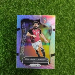 2018 Prizm World Cup Soccer Mohamed Salah Scorers Club