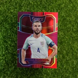 2017 Panini Select Soccer Jordan Henderson Base 035/199