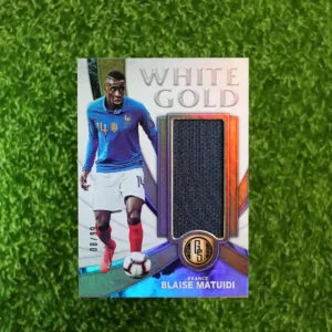 2019-20 Gold Standard Soccer Blaise Matuidi White Gold 08/199