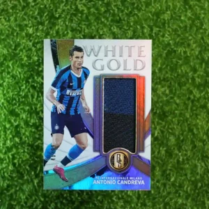 2019-20 Gold Standard Soccer Antonio Candreva White Gold