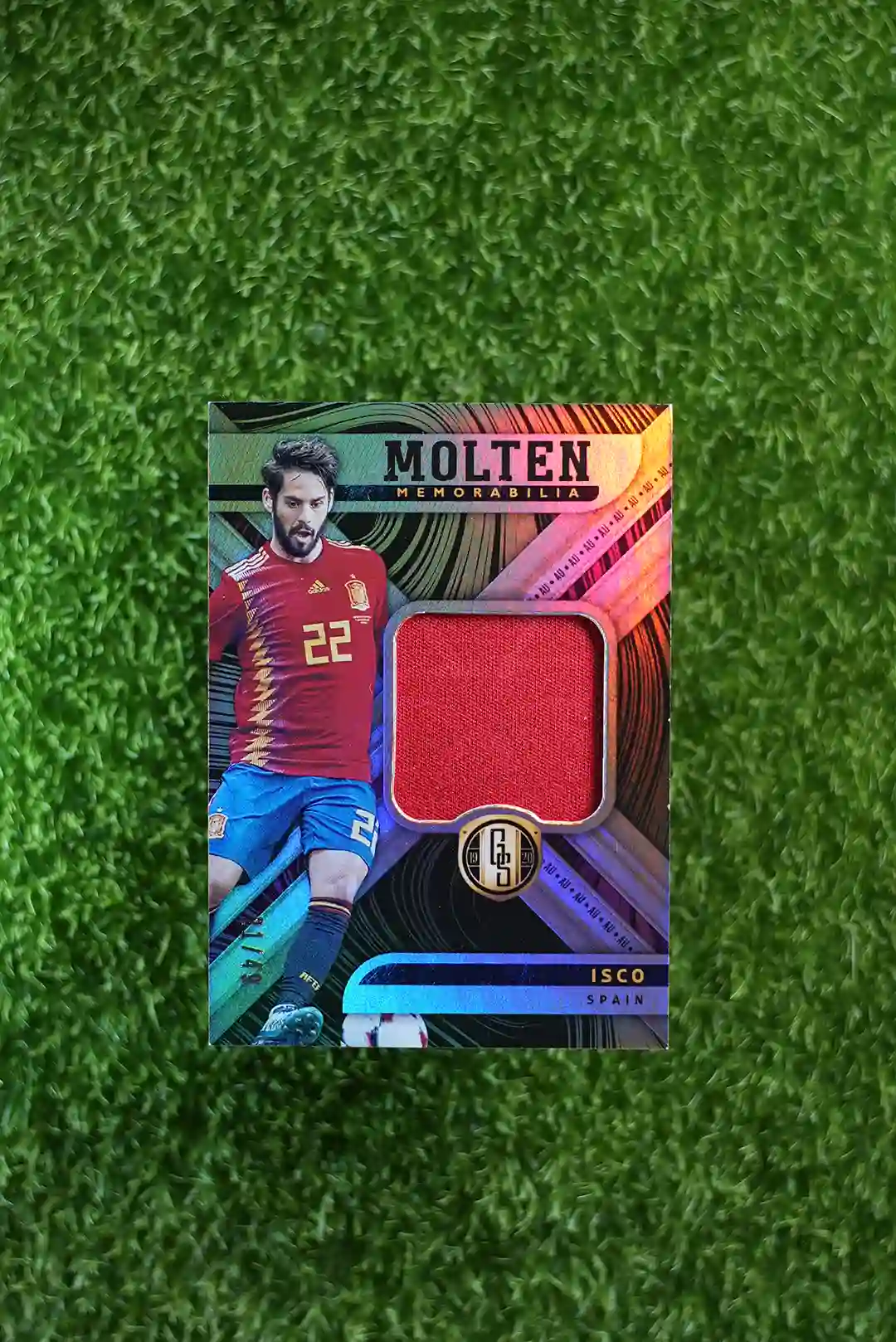 2019-20 Gold Standard Soccer Isco Molten Memorabilia