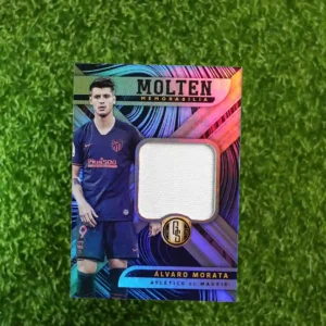 2019-20 Gold Standard Soccer Alvaro Morata Molten Memorabilia