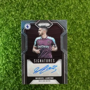 2021-22 Panini Prizm Premier League Soccer Manuel Lanzini Signatures Autograph