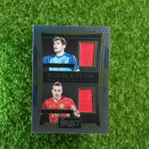 2016-17 Panini Select Soccer Iker Casillas Santi Cazorla Double-Team Memorabilia DT-CC