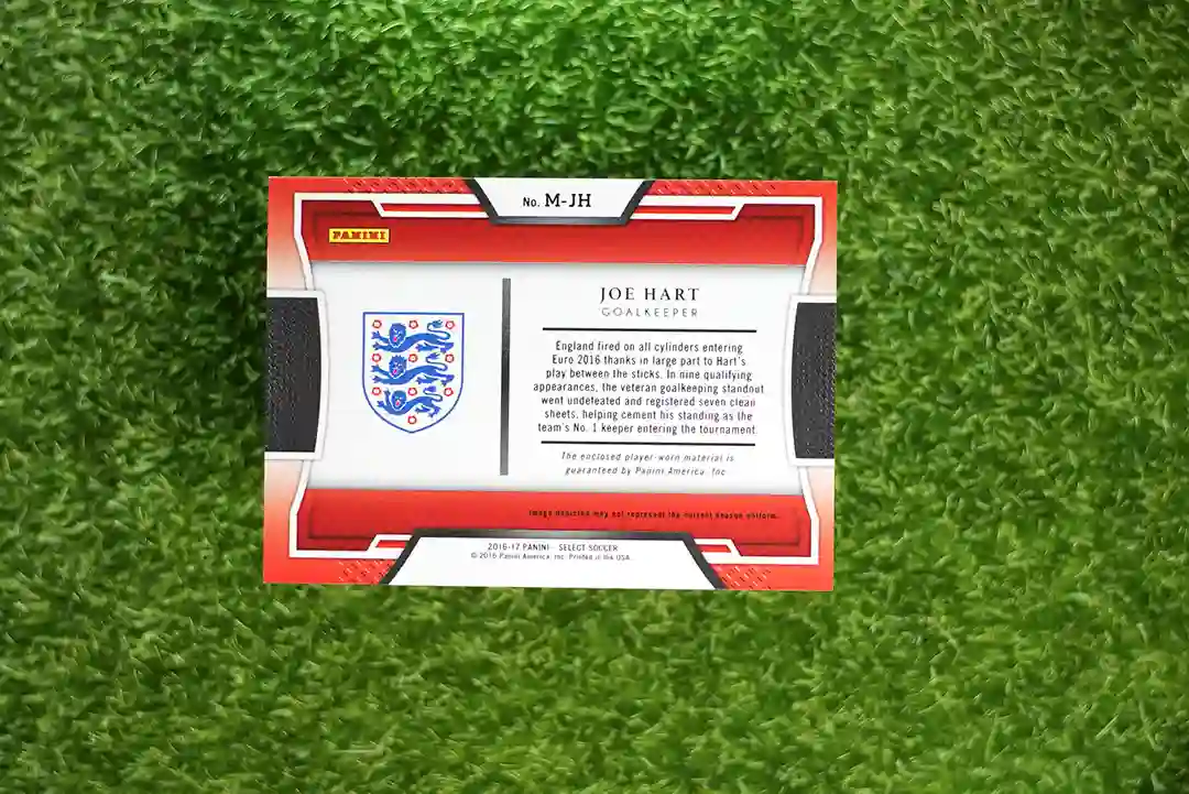 2016-17 Select Joe Hart Memorabilia - Image 2