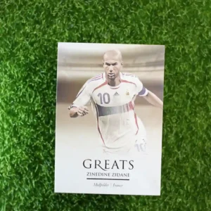 2020 Futera UNIQUE Zinedine Zidane GREATS 120