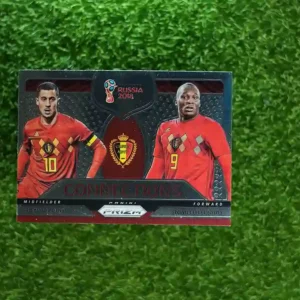 2018 Prizm Eden Hazard & Romelu Lukaku Connections No 1 of 2
