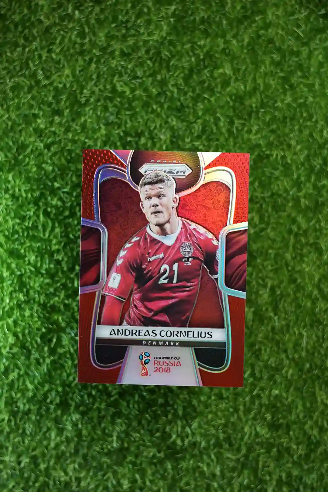 2018 Prizm Andreas Cornelius Red Prizm 068/149