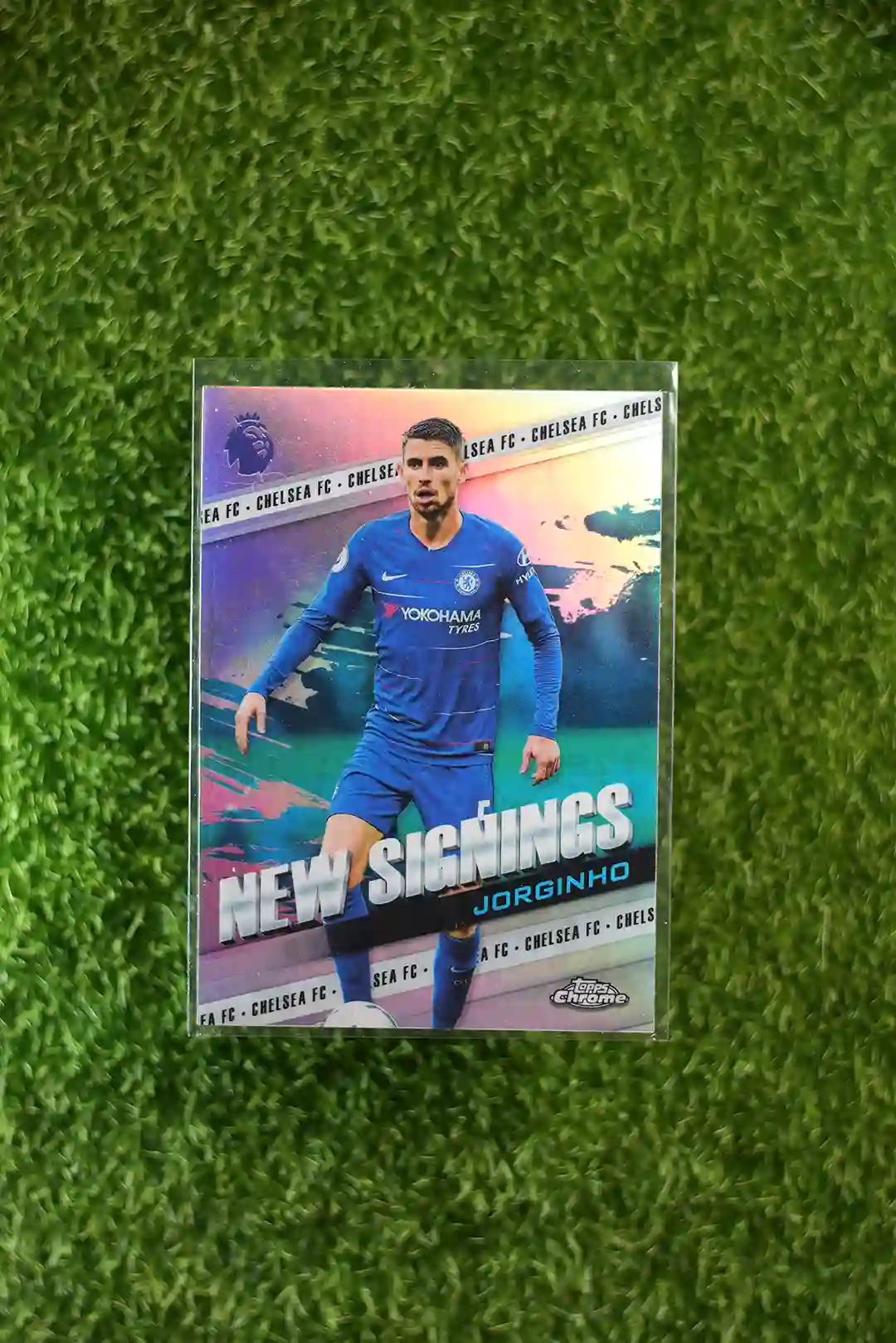2018 Topps Chrome Premier League Jorginho New Signings NS-J