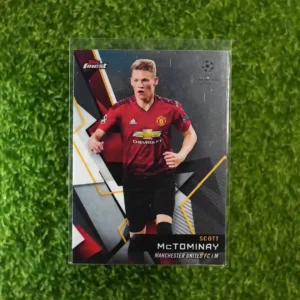 2018 Topps Finest UEFA Champions League Scott McTominay Base
