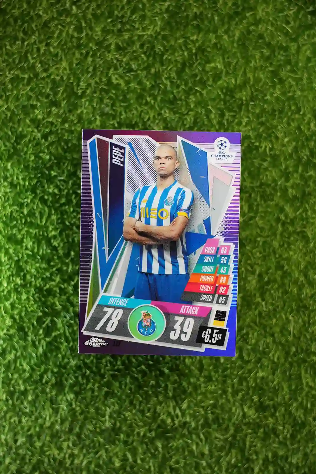 2020 Topps Match Attax Champions League Pepe Base 203/299