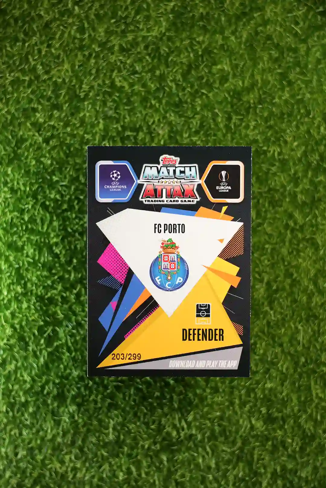 2020 Topps Match Attax Champions League Pepe Base 203/299 - Image 2