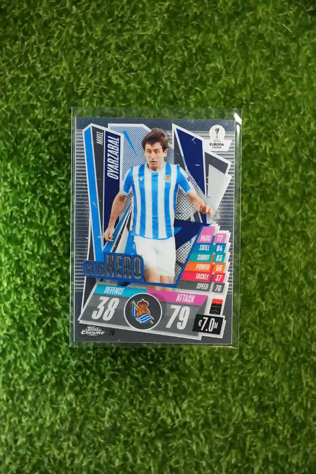 2021 Topps Match Attax Mikel Oyarzabal Club Hero
