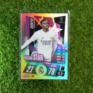 2020-21 Topps Match Attax Rodrygo Rising Star 155