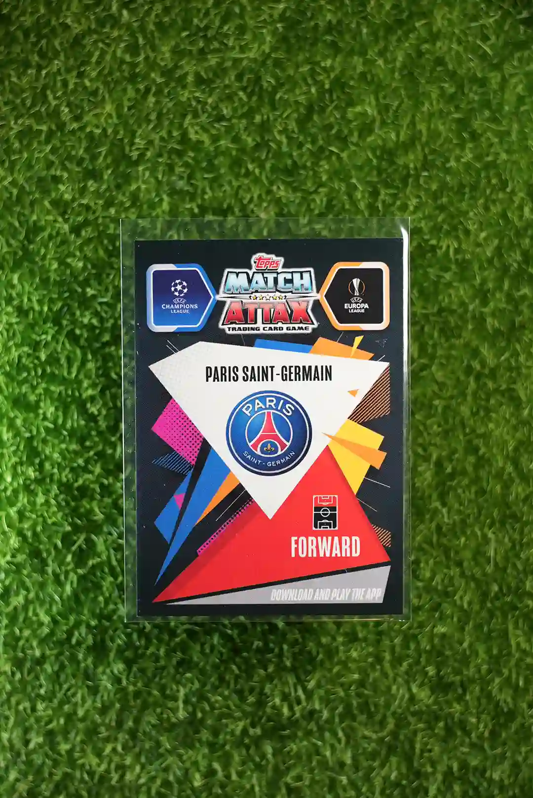 2020-21 Topps Match Attax Kylian Mbappé Hat-Trick Hero 17 - Image 2