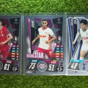 2020-21 Topps Chrome UEFA Curtis Jones RISING STAR #151