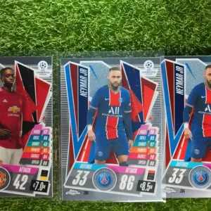 2020-21 Topps Chrome UEFA Neymar Jr Base #104