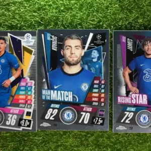 2020-21 Topps Chrome UEFA Reece James RISING STAR #153