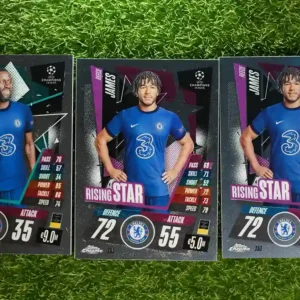 2020-21 Topps Chrome UEFA Reece James RISING STAR #153
