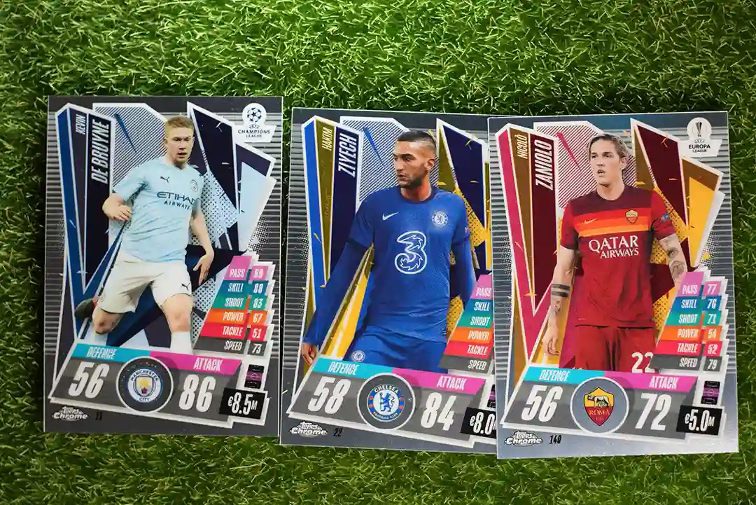 2020-2021 Topps Match Attax Chrome EL Nicolò Zaniolo Base 140