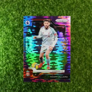 2019-20 Prizm Premier League Soccer Adam Lallana Purple Prizm 36/75