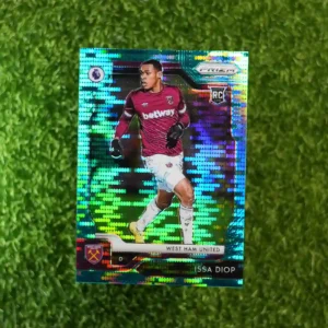 2019-20 Prizm Premier League Soccer Issa Diop Green Prizm 29/35