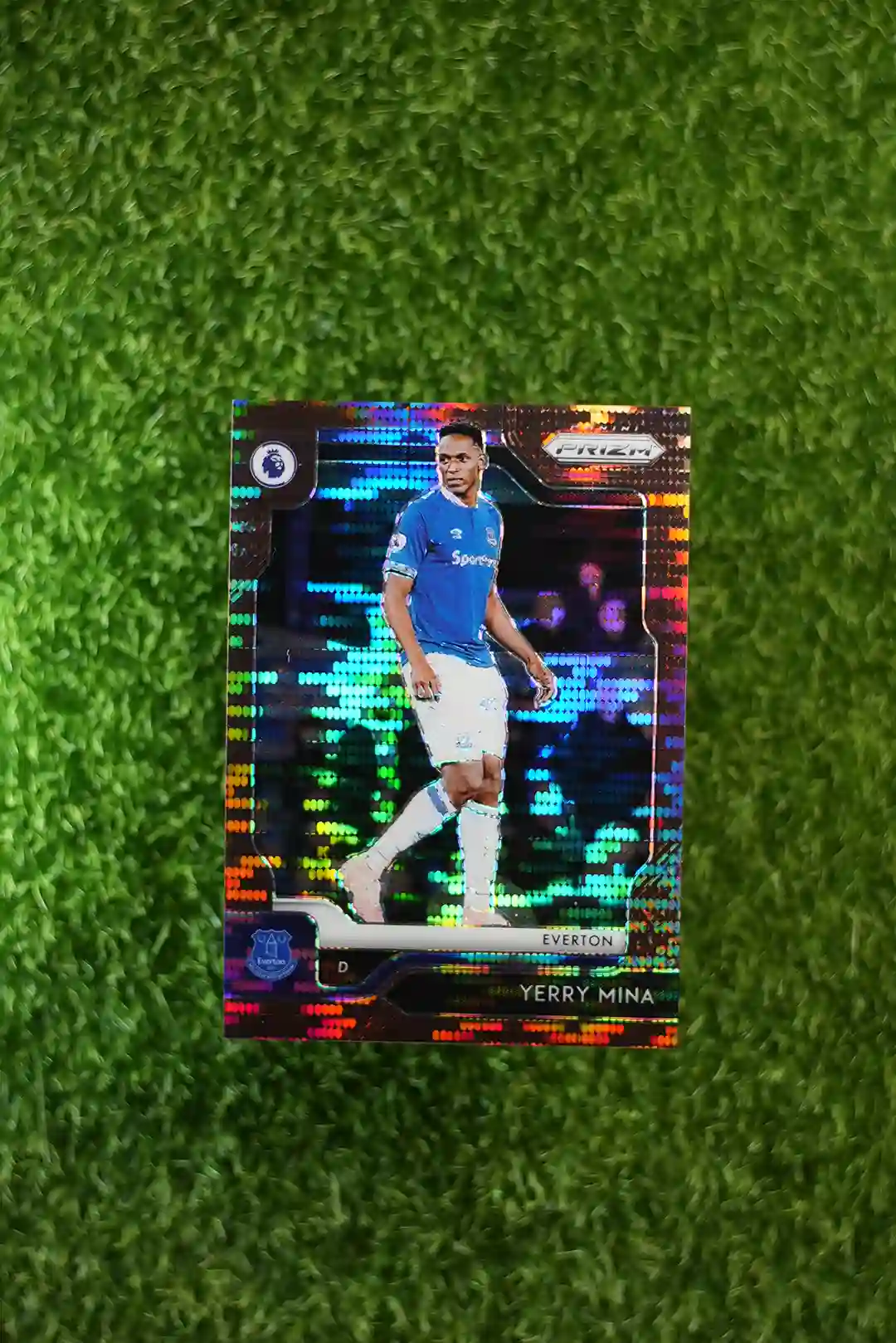 2019-20 Prizm Premier League Soccer Yerry Mina Black Prizm 01/20