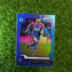 2019 Prizm Premier League Soccer Patrick van Aanholt Blue 054/199