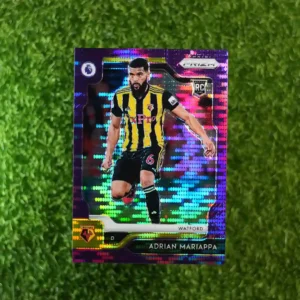 2019 Prizm Premier League Soccer Adrian Mariappa Purple 44/75