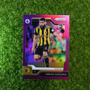 2019 Prizm Premier League Soccer Adrian Mariappa Pink 63/99