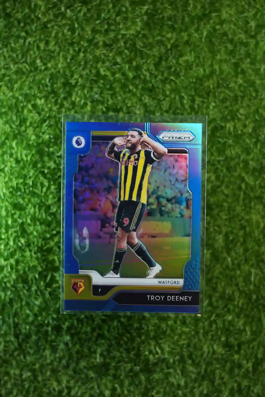 2019 Prizm Premier League Soccer Troy Deeney Blue 189/199