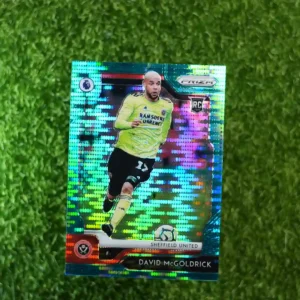 2019 Prizm David McGoldrick Aqua Prizm RC 09/35