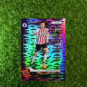 2019 Prizm John Egan Purple Prizm RC 16/75