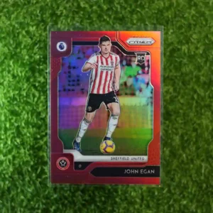 2019 Prizm John Egan Red Prizm RC 019/149