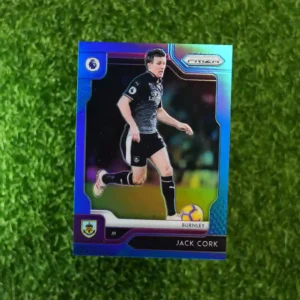 2019 Prizm Premier League Soccer Jack Cork Blue Prizm 137/199