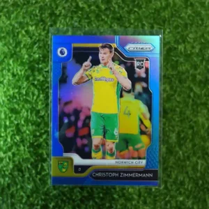 2019 Prizm Premier League Soccer Christoph Zimmermann Blue Prizm RC 040/199