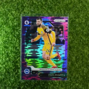 2019-20 Prizm Premier League Soccer Davy Propper Purple Prizm Disco 01/75