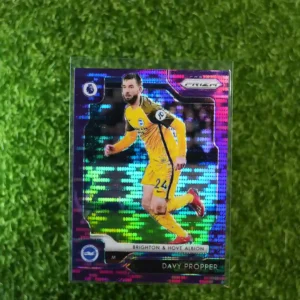 2019-20 Prizm Premier League Soccer Davy Propper Purple Prizm Disco 17/75