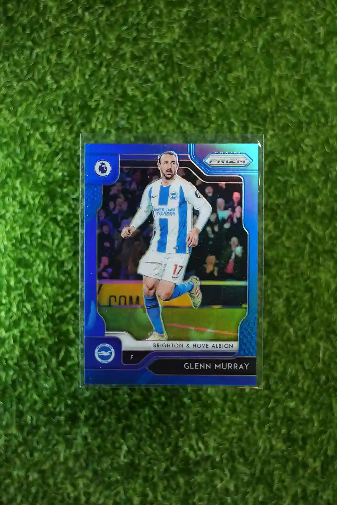 2019-20 Panini Prizm Premier League Soccer Glenn Murray Blue Prizm 143/199
