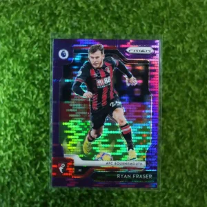 2019-20 Panini Prizm Premier League Soccer Ryan Fraser Purple Prizm 56/75