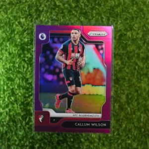 2019-20 Prizm Premier League Soccer Callum Wilson Purple Prizm 70/99