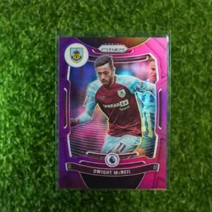 2021 Panini Prizm Premier League Soccer Dwight McNeil Purple Prizm 96/99